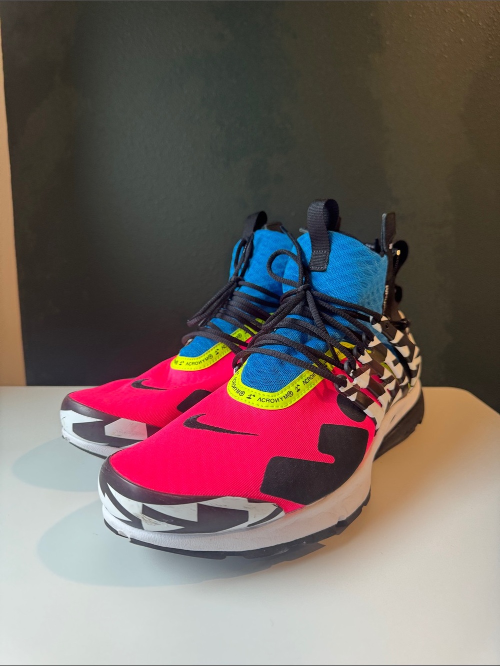 Nike x ACRONYM Air Presto Mid Racer Pink AH7832-600